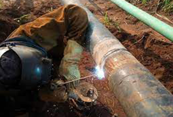 SWGEZ 10” & 4” buried fire’s pipelines replacement & wrapping